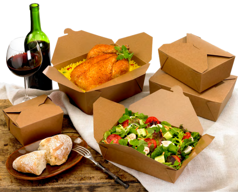 Eco craft packaging for TakeAway