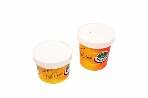 Disposable paper food containers and foodservice paper packaging for Take Away